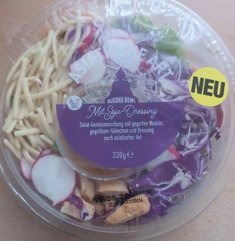 Buddha Bowl Mit Soja Dressing