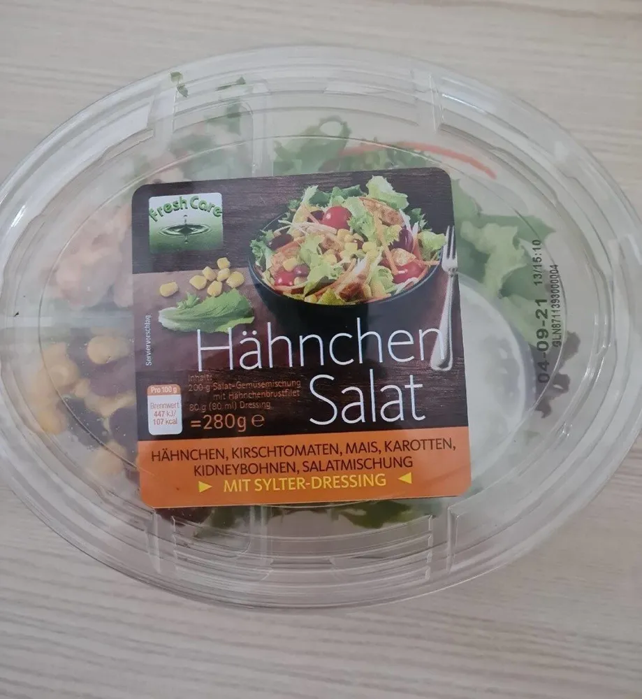 Hähnchen Salat