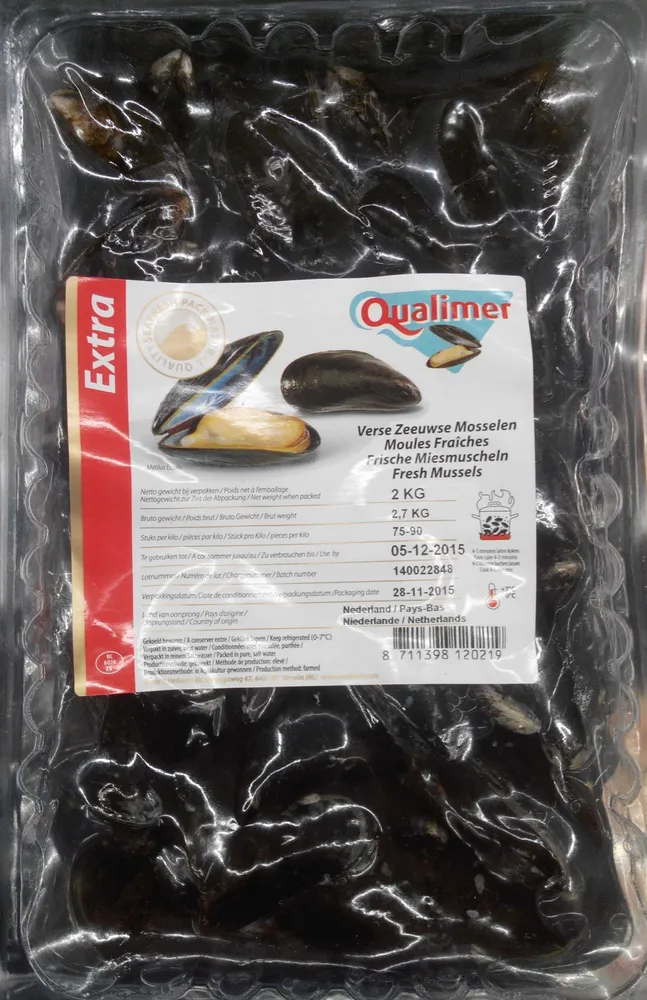 Moules fraîches