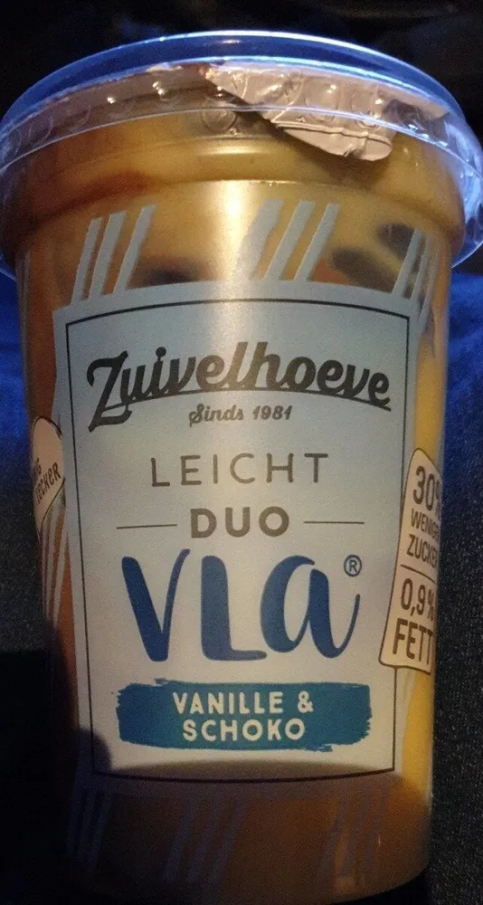 Zuivelhoevel Vla Duo leicht