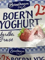 BOER'N YOGHURT fraise