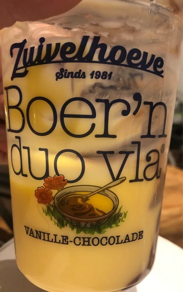 Boer'n duo vla - vani/choc