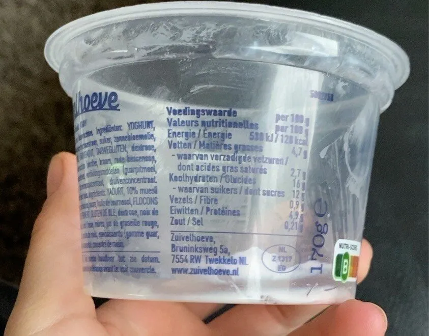 Boer’n yoghurt bosvruchten & muesli