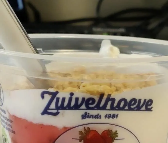 Yoghurt aardbei