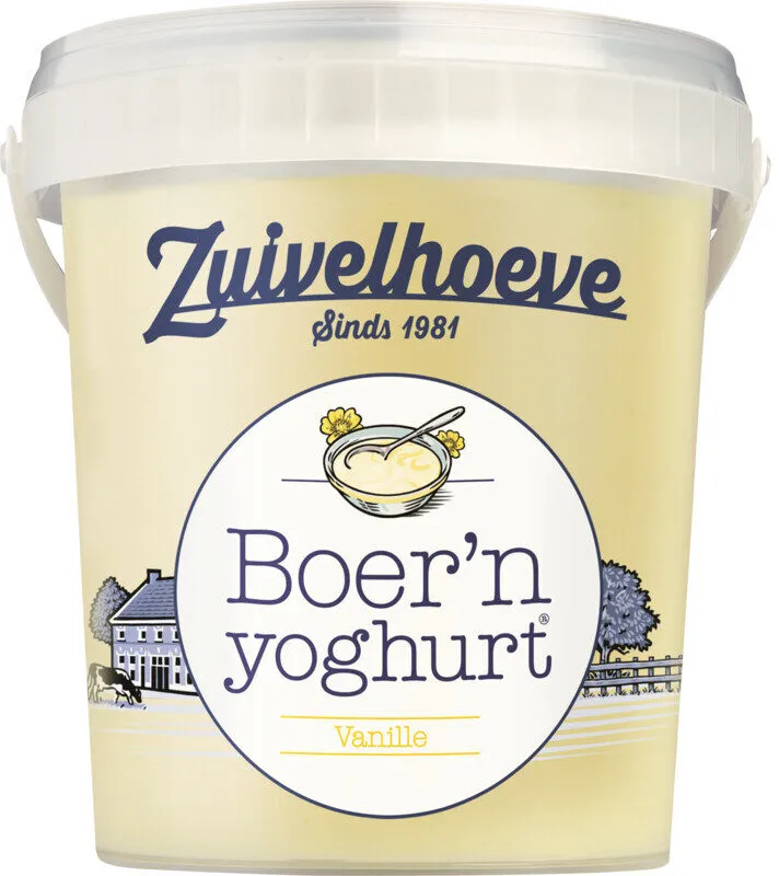 Boer'n yoghurt vanille