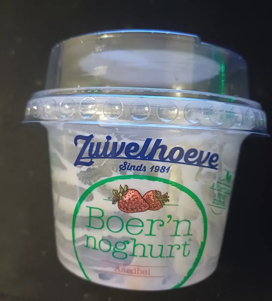 Boeren yoghurt Aardbei muesli