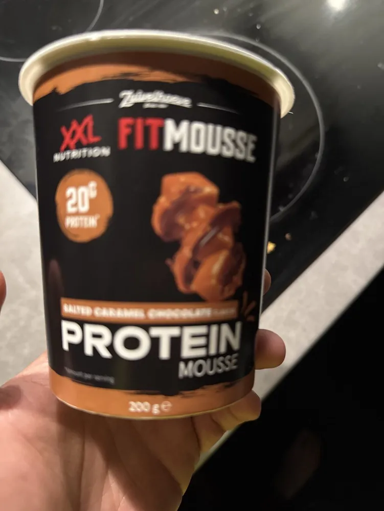 Salted Caramel Chocolate Protein Mousse