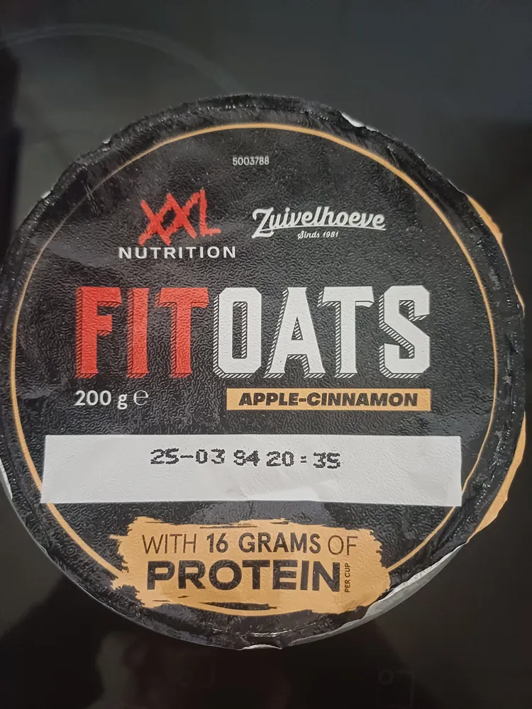 Fit Oats Apple-cinnamon