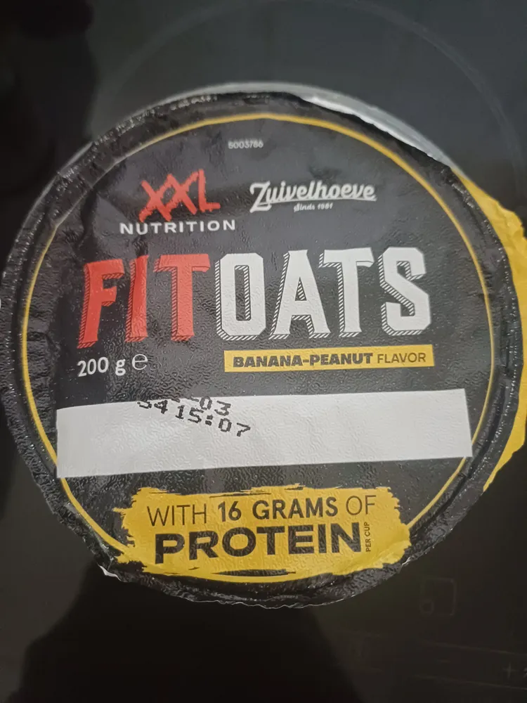 Banana peanut fit oats
