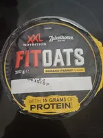 Banana peanut fit oats