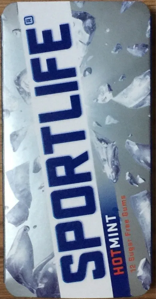 Chewing-gum hot mint