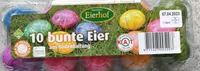 10 bunte Eier aus Bodenhaltung