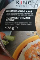 King cuisine hummus oude kaas