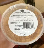 Houmous legumes grillés