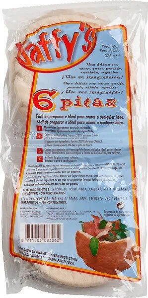Pan de pita normal