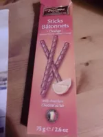 Trianon Sticks Batonnets Orange Natural Flavour