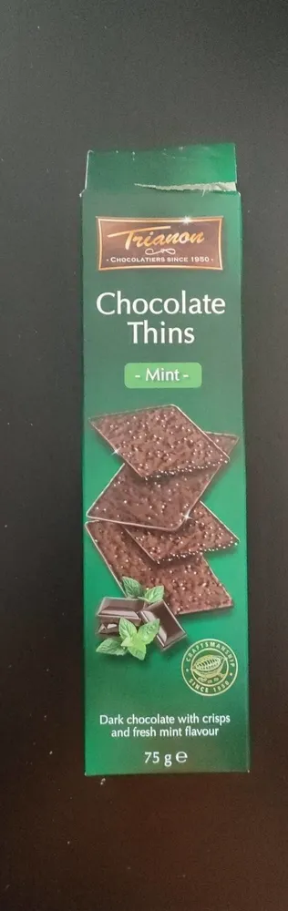 Chocolate Thins - Mint