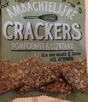 Crackers Pompoenpit & Lijnzaad