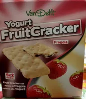 Yogurt fruit cracker