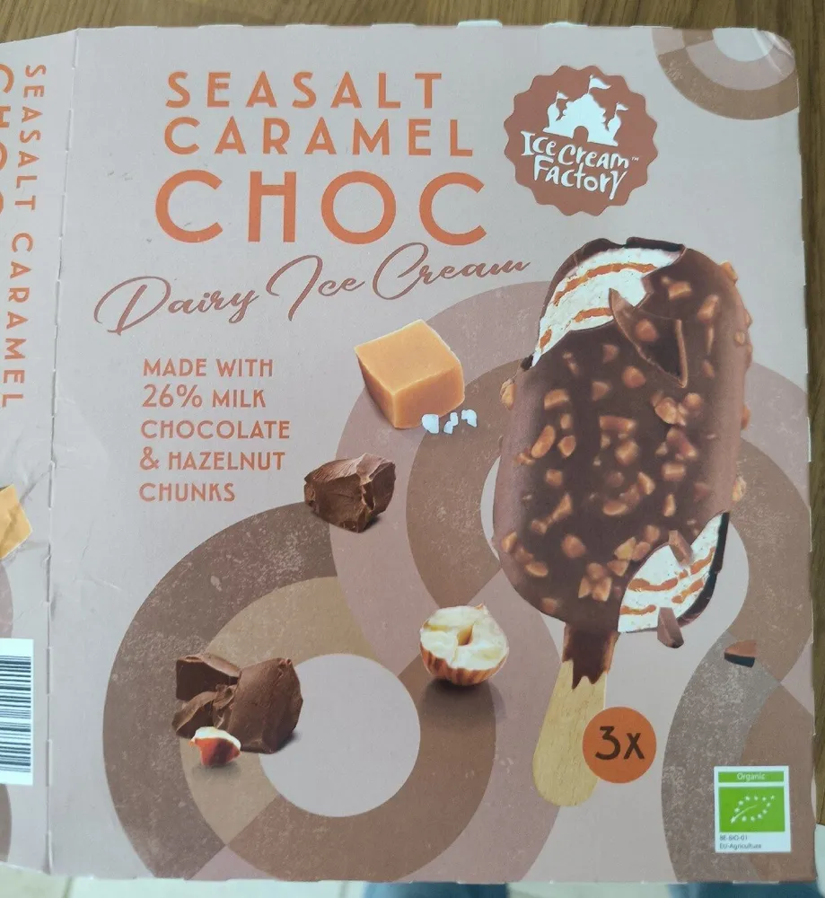 Sea salt Caramel Choc Ice