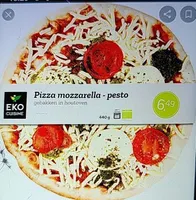 Pizza mozzarella-pesto