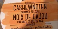 Cashewnoten karamel zeezout