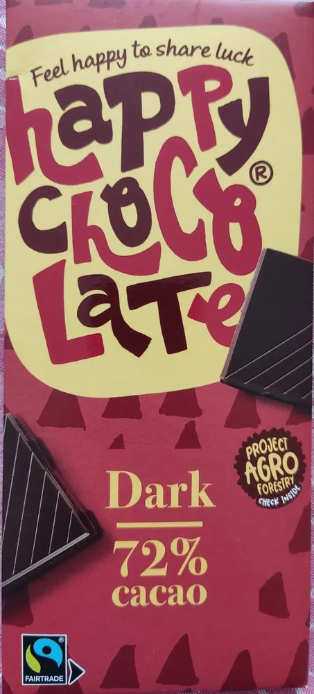Happy Chocolate Dark 72%