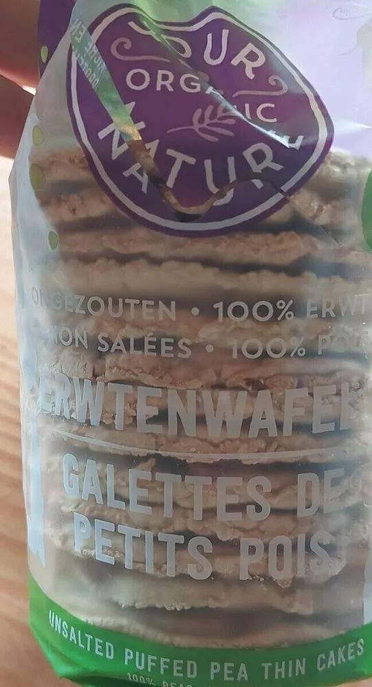 Galettes de petits pois