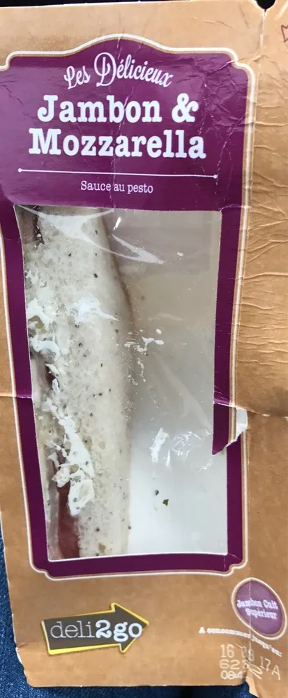 Jambon et mozzarella