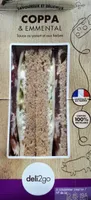 Coppa & Emmental sauce yaourt et aux herbes