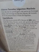 Chèvre Tomates légumes marinés