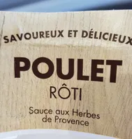 Sandwich poulet rôti sauce aux herbes de Provence