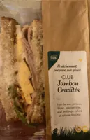 Club jambon crudités
