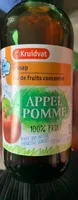 Jus de fruits concentré pomme