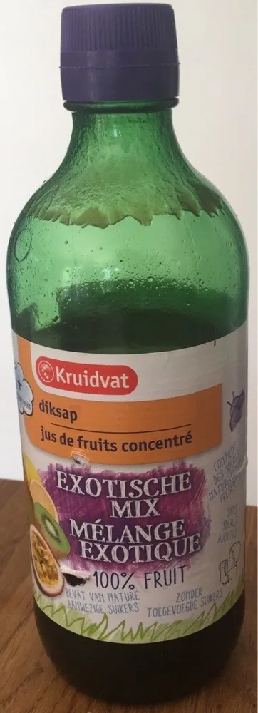 Jus de fruits concentré