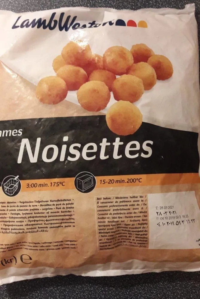 Pommes Noisettes