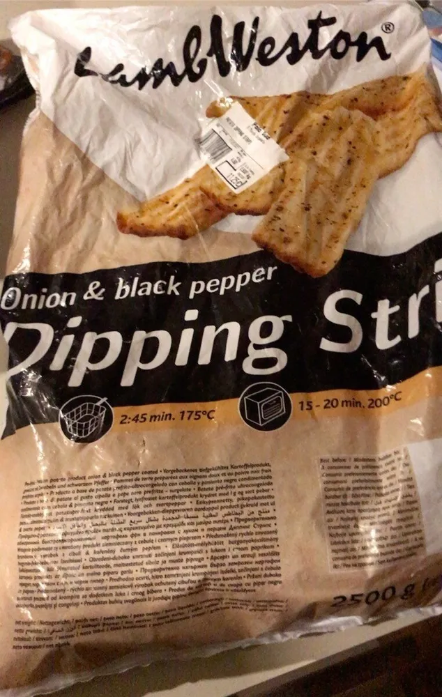 Dipping strip
