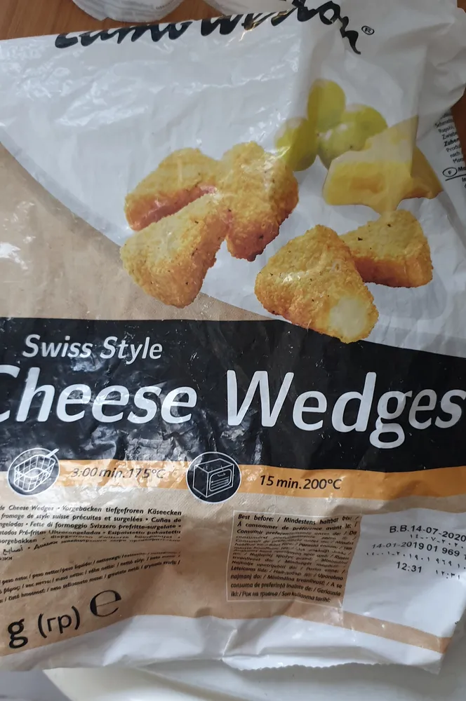 cheese wedges