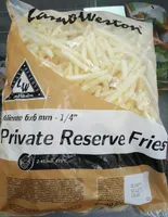 Julienne 6x6mm-1/4" Private reserve fries