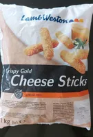 Crispy gold cheese sticks