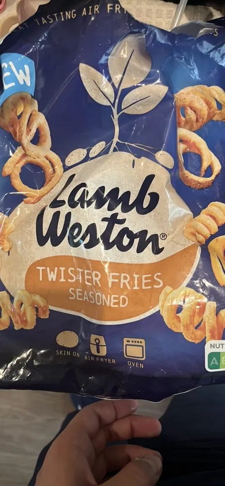 LambWeston Twister fries seasoned