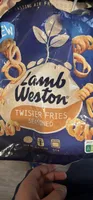 LambWeston Twister fries seasoned