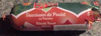 Saucisson de poulet aux poivrons