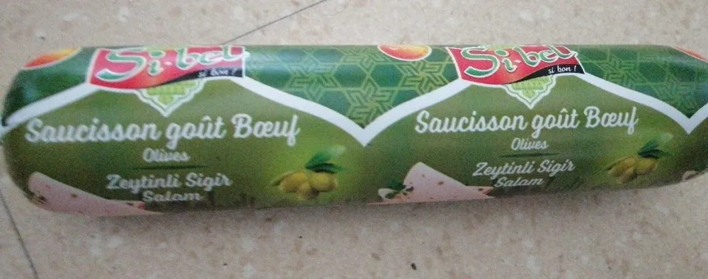Saucisson goût bœuf