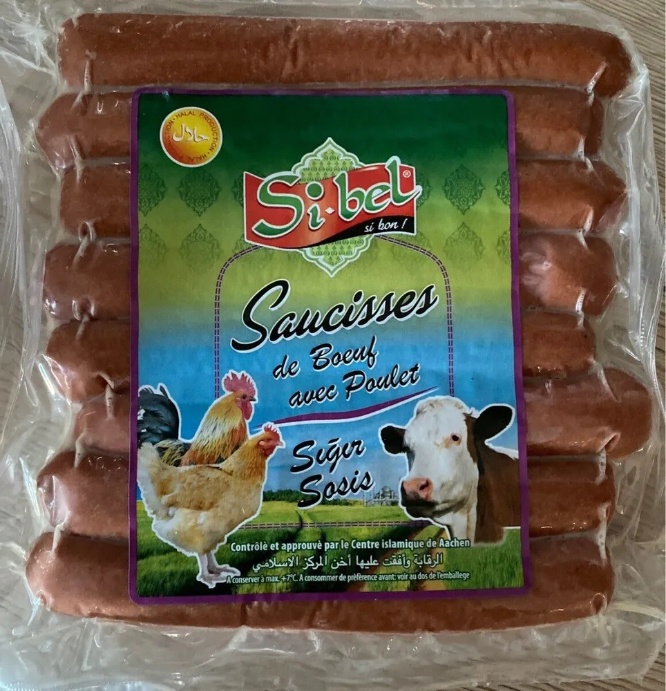 Sauvisses de boeuf avec poulet