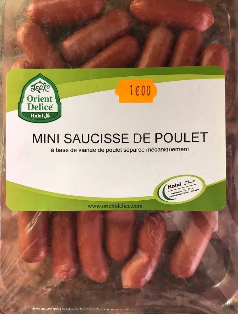 Mini saucisse de poulet