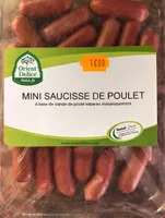 Mini saucisse de poulet