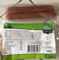 Saucisse knack poulet