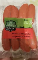 Saucisses orientales au poulet à braiser