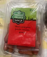 Minis saucisses poulet fumé
